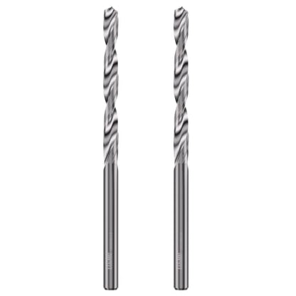 1/8" Solid Carbide Jobber Drill Bits with Straight Shank and 118° Point Angle, Made from Tungsten Carbide Material,2-Pieces - size: 1/8 in
