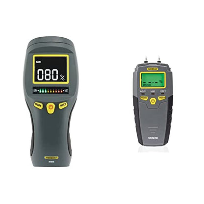 General Tools LCD Moisture Meter Bundle for Detecting Water Leaks and Measuring Moisture Content