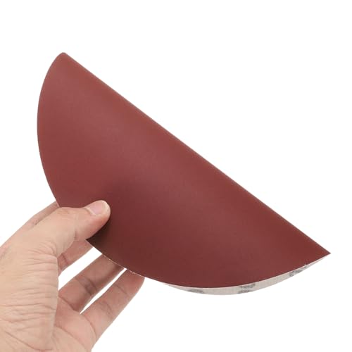 uxcell 8" Hook and Loop Sanding Discs 600 Grit Aluminum Oxide Sandpaper for Random Orbit Sander Wood Metal Dry Polishing 30pcs - size: 600 Grit