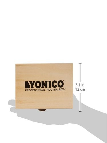 YONICO Tongue and Groove Router Bits Set Flooring 2 Bit Flooring 1/2-Inch Shank 15227 - style: V-Notch - Large - 1/2" Shank