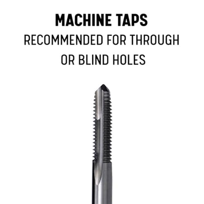 Drill America - DWT57215 1/2"-13 High Speed Steel 3 Flute Spiral Point Tap, DWT Series - size: 1/2"-13, style: Pack of 1