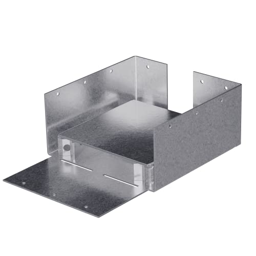 Simpson Strong-Tie Post Base ABW66RZ - ZMAX Galvanized, Adjustable, 6x6 Rough - 10 Pack - size: 10 Pack