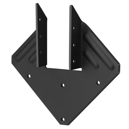 GBGS 20 Pack Hurricane Ties for 2x4,2x6 Wood Rafters,13 Gauge,Black