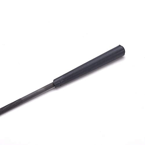 Utoolmart Carbon Steel Needle File, 10-Pieces Mini Steel Needle File Set, 3mm x 140mm Round Files Tools with Plastic Handle, for Metal Glass Stone with Fine Sanding - size: 140mm