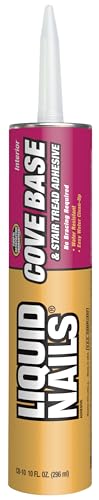 Liquid Nails CB-10 Cove Base and Stair Tread Adhesive (10-Ounce)