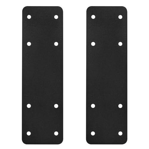 Post to Beam Connectors 2pcs,10"X3" Mending Plates for Wood - style: I-shape(10X3)