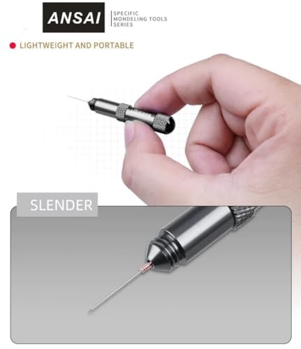 Mini Metal Glue Applicator Needle for Hobby, Craft, Model and Small Part Dispensing,Simple Needle Design, No Reservoir