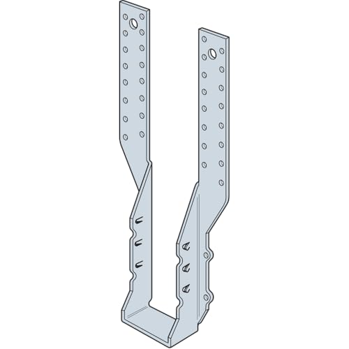 Simpson Strong-Tie THA418 THA 17-1/2 in. Galvanized Adjustable Hanger for 4X Floor Truss - size: 1 Each