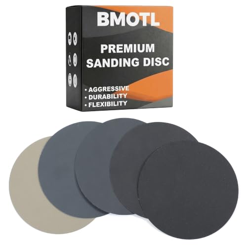 5 Inch Wet Dry No-Hole Sanding Discs, 120Pcs, 800-5000 Assorted Grit