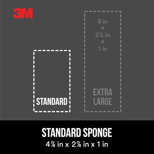 3M Angled Sanding Sponge, Fine Grit - size: Fine
