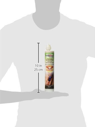 System Three SculpWood Paste Wood Epoxy Filler, UTAH Cartridge, 8.4oz - size: 8.4 OZ