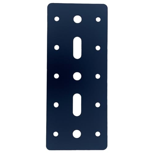 4 PCS 6"X2.5" Straight Steel Flat Plate,Heavy Duty Mending Plate Joining Brackets, Connecting Brackets, I Strap Metal Plate. Fit 4x4,6x6 for Repair House,Furniture,Straight Flat Plate for tress - size: 6"x2.5"