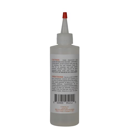 Let's Bond 8 oz Thin Professional Grade Instant Glue, Premium Cyanoacrylate, 5 CPS - size: 8 oz