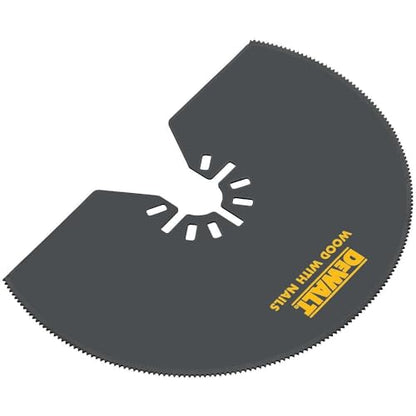 DEWALT Dwa4210 Oscillating Semicircle Blade, Black