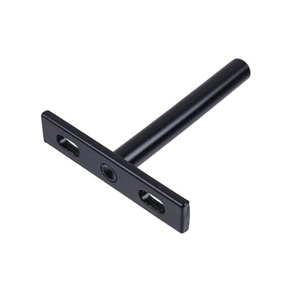 Floating Shelf Brackets 3-inch Black Invisible Shelf Support- 4pcs - color: Black, size: 3 Inch