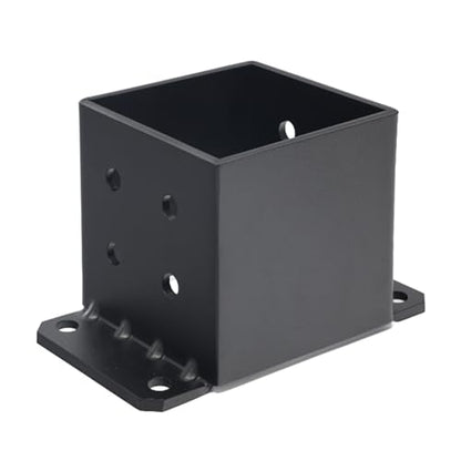 2 PCS 6x6 Post Base, 4.2mm Heavy Duty Steel Post Anchor Brackets