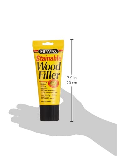 Minwax Stainable Wood Filler, 6 oz, 42852000 (Pack of 2) - size: 6 oz (Pack of 2)