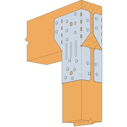 Simpson Strong-Tie ACH4Z ACHZ ZMAX Galvanized Adjustable Post Cap for 4X
