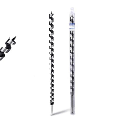 1-1/8" X 31.5" Auger Bit for Wood, 28x800mm Extra Long Auger Drill bit - size: 1-1/8" (28mm)diameter, style: 31.5 inch / 800mm Length