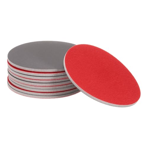 uxcell 10pcs 2000 Grit Sanding Sponge 6" Hook and Loop Sanding Disc - size: 6 Inch, style: 2000 Grit