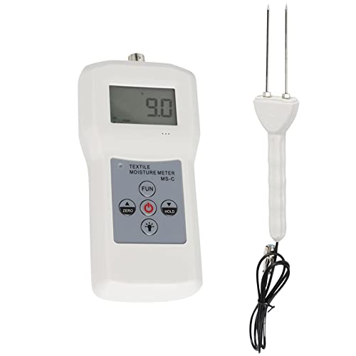 MS-C Needle Type Textile Moisture Meter for Textile Materials Cloth Cotton Yarm Wool Moisture Analyze Measuring