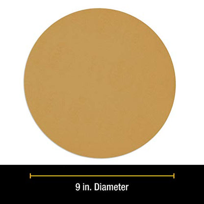 Dura-Gold Premium 9" Drywall Sanding Discs, 120 Grit Box of 10, Hook & Loop - size: 120-Grit