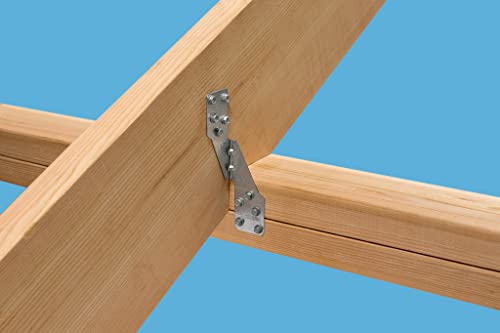 Simpson Strong-Tie H2.5A 18-Gauge Galvanized Hurricane Tie (300-Pack) - size: 300 Pack