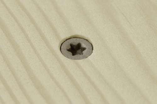 Simpson Strong-Tie DSVT212S Deck-Drive DSV Wood Screw (Collated) - #10 x 2-1/2 in. T-25 6-Lobe, Rimmed Flat Head, Quik Guard Coating, Low-Torque Threads, Tan (1000-Qty)