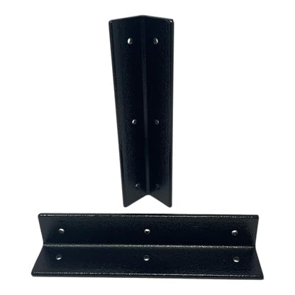 CounterBalance Stair Tread Bracket, Powdercoated Black, Import. Set of 2.