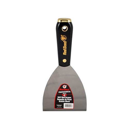 Red Devil 4213 4" Stiff Wall Scraper - size: 4 Inch