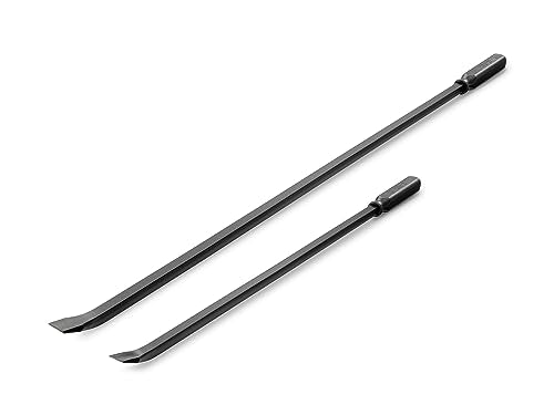 TEKTON Angled End Handled Pry Bar Set, 2-Piece | LSQ90504 - size: 2-pc. (36, 45 in.)