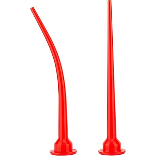 2 PCS Long caulking extension nozzles for Sausage Caulking Gun