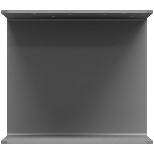 Simpson Strong-Tie ECCQ7.1-6SDS2.5 - End Column Cap Quick-Install for 7-Inch Beams & 6X Posts with SDS Screws, Heavy-Duty Framing Bracket for Structural Support in Home Improvement Projects