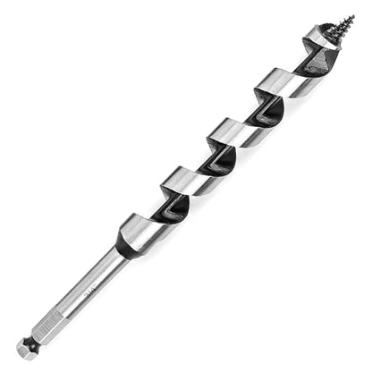 3/4 Inch x 9 Inch Auger Drill Bit for Wood,3/4 Inch Hex Shank - size: 3/4" x 9"