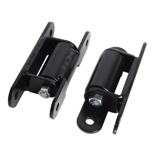 Heavy Duty Gate Hinge 7 inch, Black Outdoor Bolt on Gate Hinge