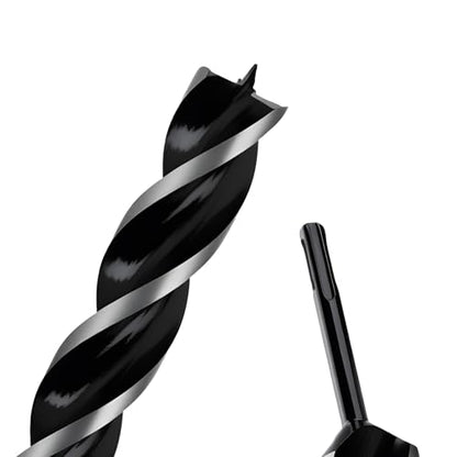 1-1/4" x 12" Auger Drill Bit with SDS Plus Shank for Wood - size: 1-1/4"x12"