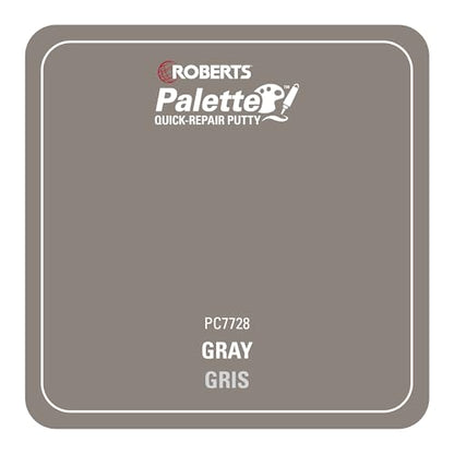 ROBERTS Palette Quick-Repair Putty for Wood, Laminate & Vinyl - Gray - color: Grey