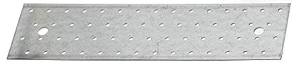 Alberts, Sendzimir-galvanised, 300 x 80 mm 331474 Perforated Plate - size: 300 x 80 mm