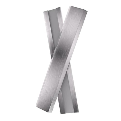 LU&MN Carbide Paint Scraper Blades, Double-Edged, 2" (50mm), 2 PCS - size: 2*0.3in,2PCS
