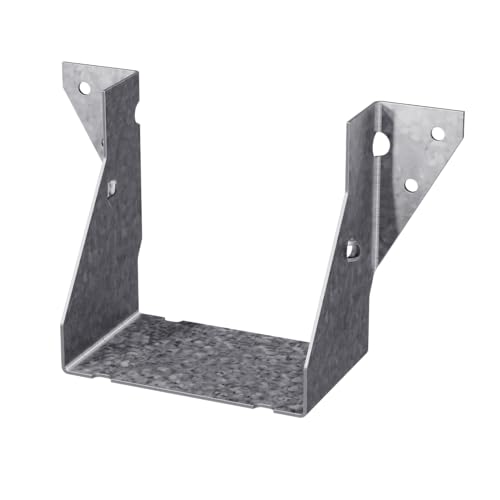 Simpson Strong-Tie LUS24-2 Light Face-Mount Joist Hanger - 3-1/8 in. (W) x 3-1/8 in. (H) x 2 in. (B), Fits Double 2x4 Joists, 18 Gauge Zinc Galvanized Steel, Hurricane Rafter Ties (Pack of 50)