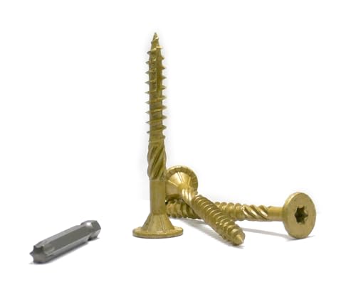 | (50-Pk) CST 5/16-inch x 3-inch T40 Star Drive Structural Screw - size: 5/16 in x 3 in