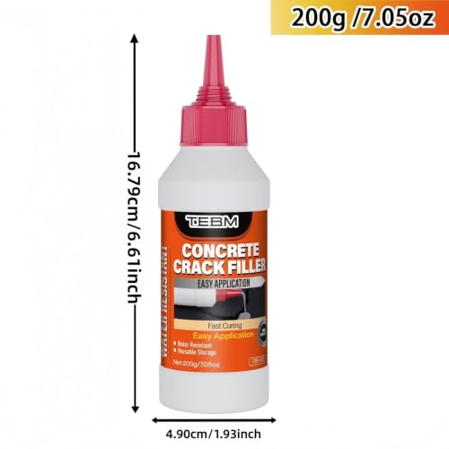 Concrete Fix Limestone Elastic sealant for Cracks and Joints Paintable for Woodworking, Woodturning Carpentry