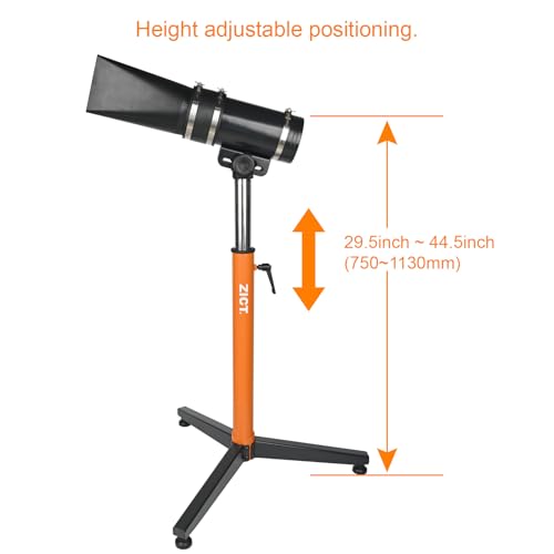 Dust Hood With Adjustable Floor Stand, Dust Collector Accessories, Dust Collection fittings for Woodworking tools ZICT