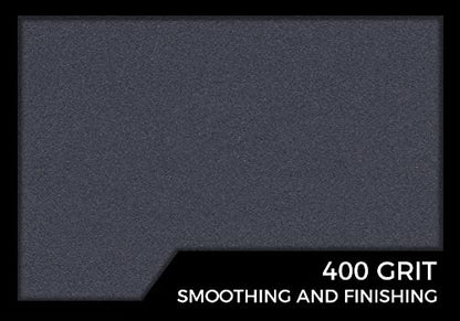 Fandeli | Waterproof Sandpaper | 400 Grit | 25 Sheets 9'' x 11'' | For for Plastic, Lacquer, Varnish, and Pain | Water Resistant - style: 400 Grit