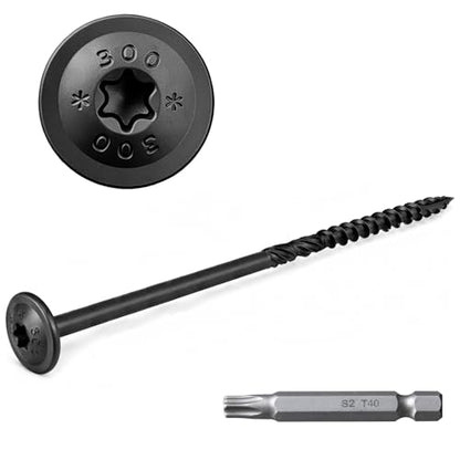 FMhotu Lag Screws, 5/16" x 12" Structural Screws - size: 5/16" x 12"