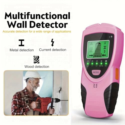 5-in-1 Wall Scanner Wood Current Detector Edge Center Finding Digital Stud Finder Sensor Wall Multi Function Scanner
