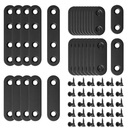 86 PCS Straight Bracket -26 Mending Plate Set 4 Sizes with 60 Screws