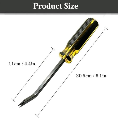 Heavy Duty Staple Remover Set, Tack Puller Upholstery Staple Removal Tool