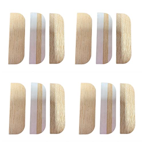 3.5 Inch Hinge Repair Plate Hinge Repair Kit Kitchen Cabinet Hinges Cabinet Door Hinge Door Hole Cover Plate Wooden Hinge Filler Plates, Hinge Blanks with Double Sided Tapes for Kitchen (12, 3.5inch)