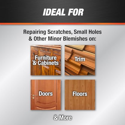 DAP Plastic Wood 3 in 1 Repair Stick, Perfect Brown (7079804090)